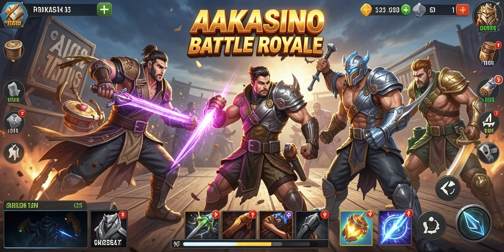 Tampilan aksi seru dalam AAKASINO yang penuh strategi.
