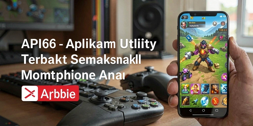 Tampilan antarmuka aplikasi API66 yang bersih dan mudah dipahami.