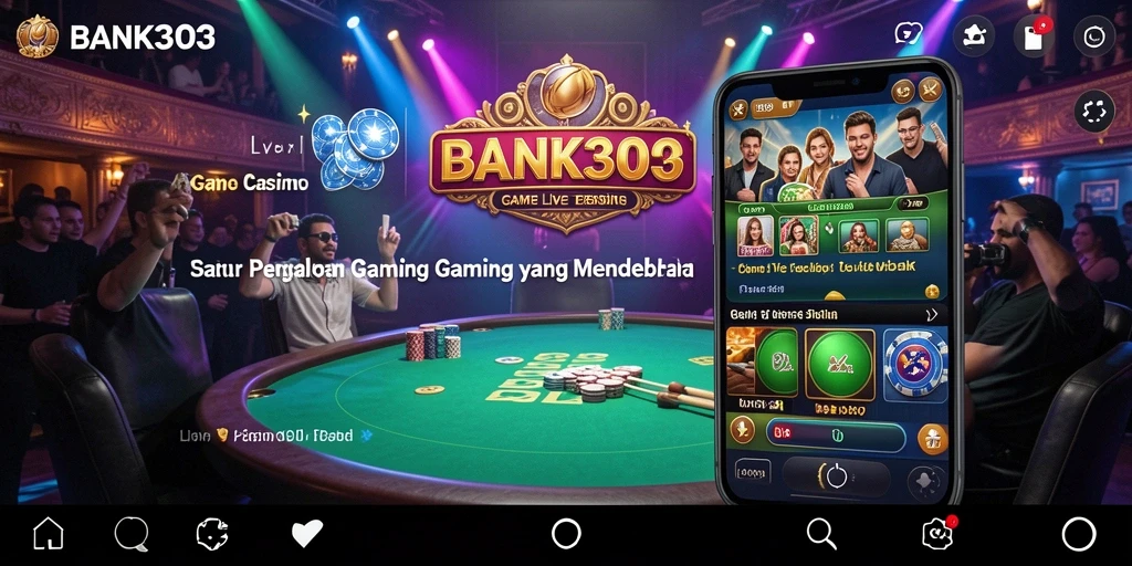 Tampilan gameplay Live Casino yang seru dan interaktif.