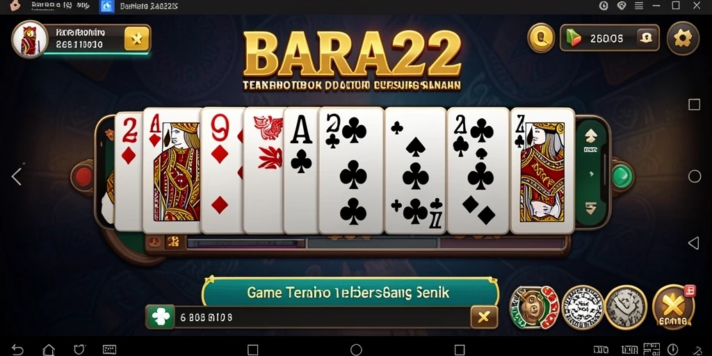 Tangkapan layar utama dari gameplay menarik BARA22.