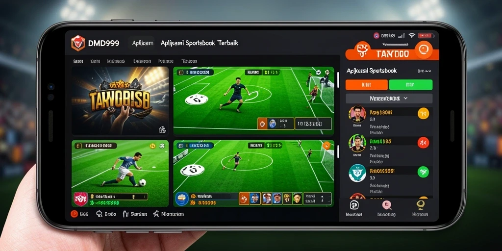 Tampilan gameplay Sportsbook DMD999 yang menarik dan interaktif.