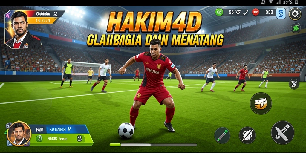 Tampilan gameplay HAKIM4D yang intens dan menarik.