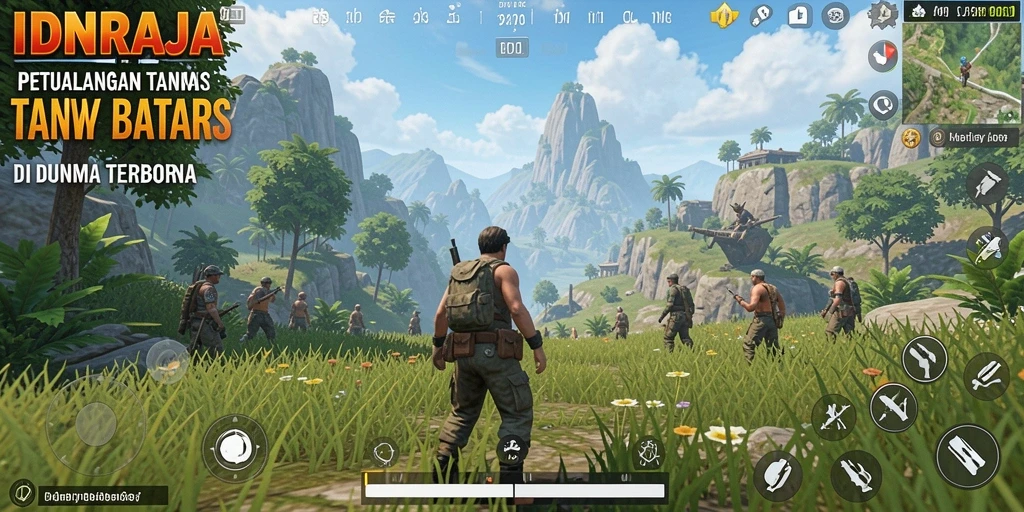 Gameplay menarik di dunia terbuka dengan eksplorasi dan petualangan.