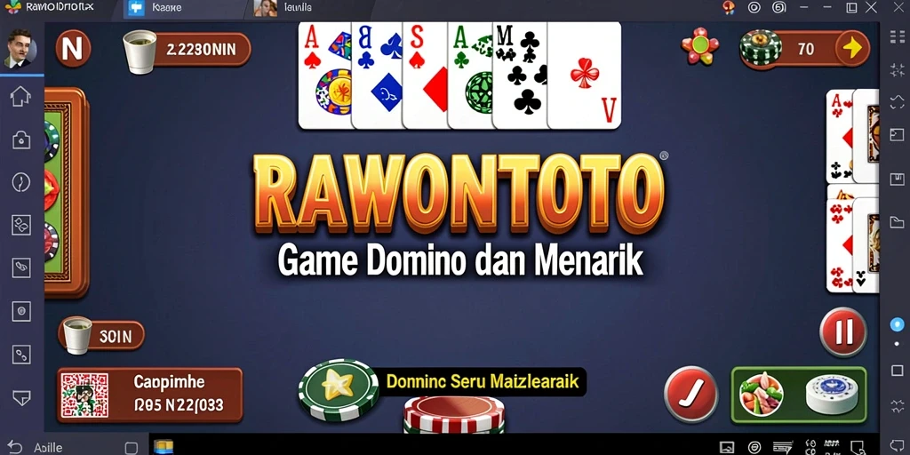 Menampilkan gameplay seru dan menyenangkan dari RAWONTOTO.