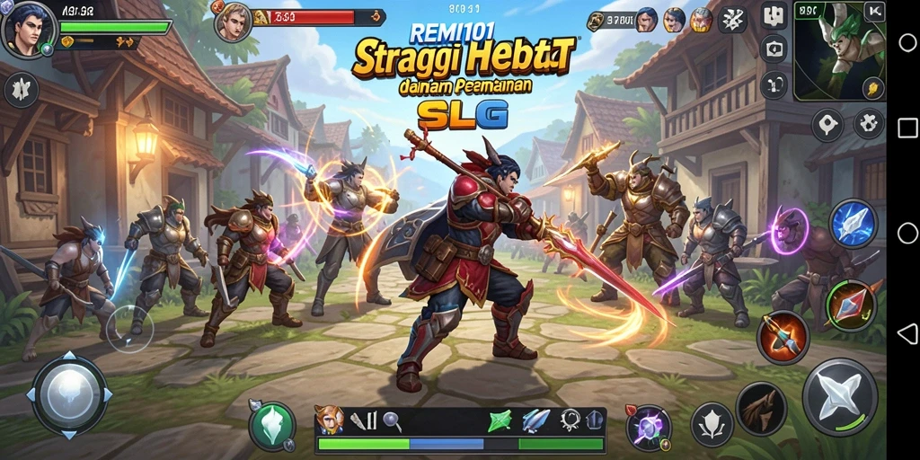 Tampilan gameplay strategis yang mendebarkan di REMI101.
