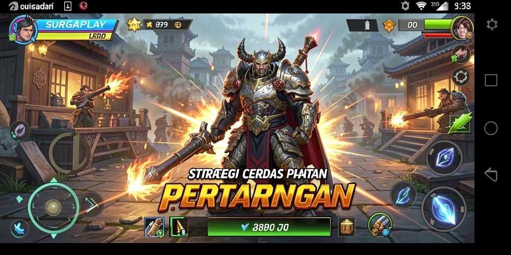 Tangkapan layar gameplay <strong>SURGAPLAY</strong> menunjukkan aksi strategi yang seru.