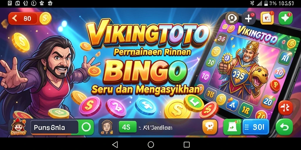 Tampilan gameplay Bingo yang mendebarkan dan interaktif