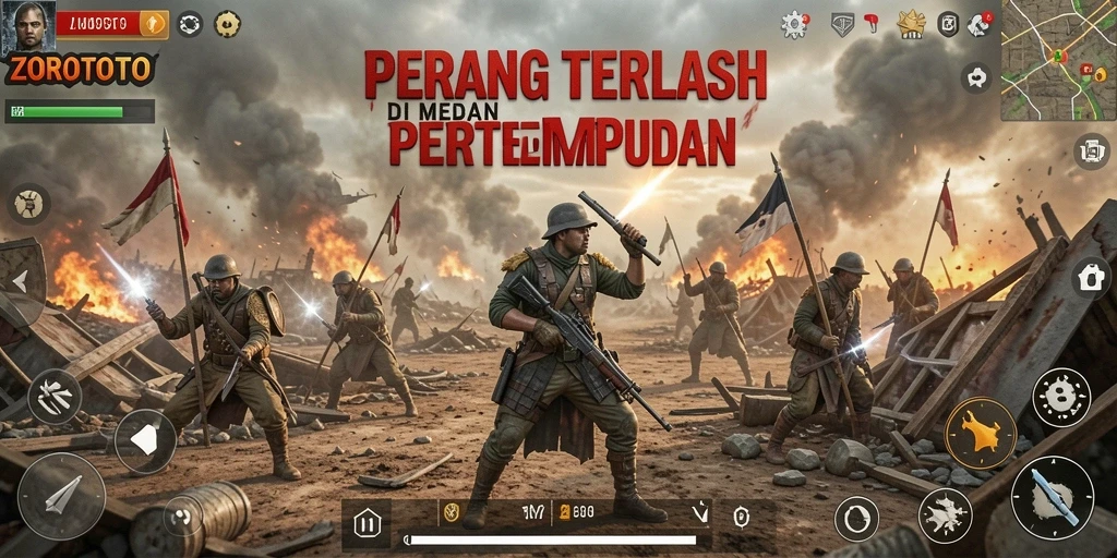 Gameplay mendebarkan di <strong>ZOROTOTO</strong> saat pemain bertempur untuk bertahan hidup.